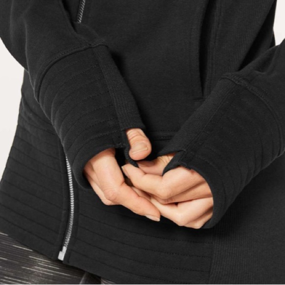 Lululemon Athletica Black zip up Radiant Jacket athleisure Loungewear activewear - Picture 3 of 14
